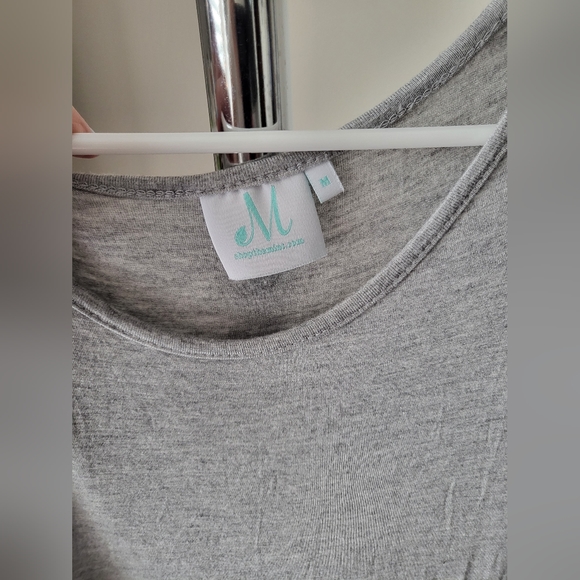 Grey Babydoll Dress - Picture 5 of 5